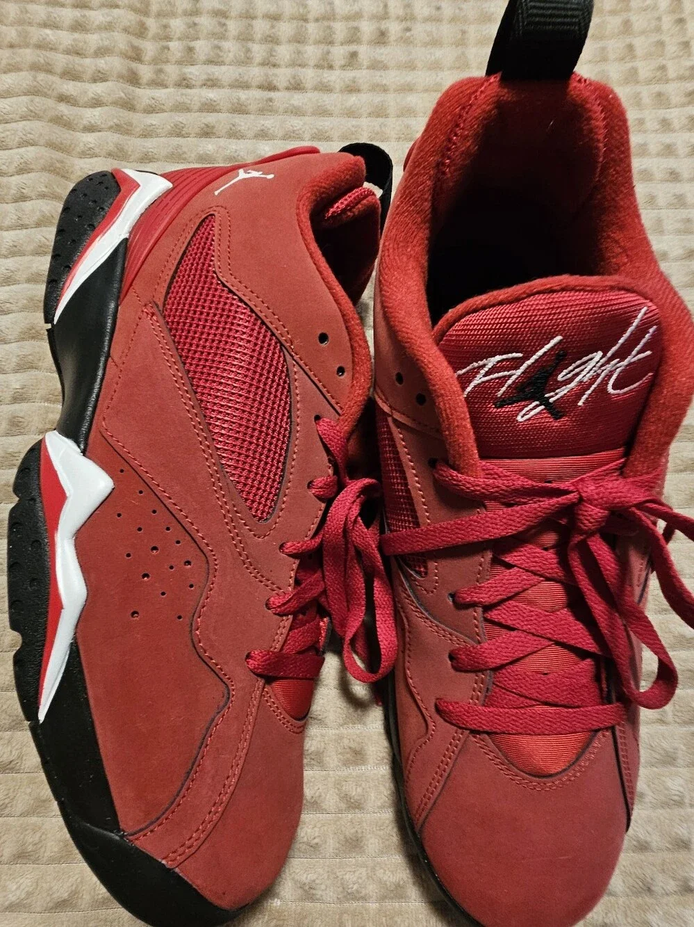 Red 'Flight' Men's Athletic Sneakers